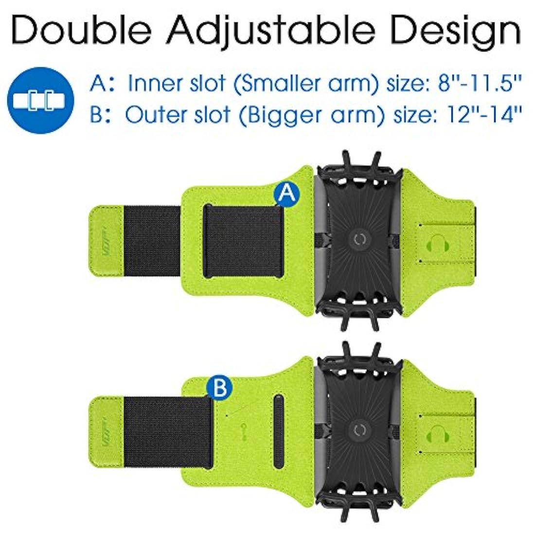Brazalete de running para celular