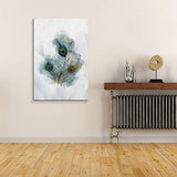 NWT Lienzo decorativo para pared diseño de bosque brillante