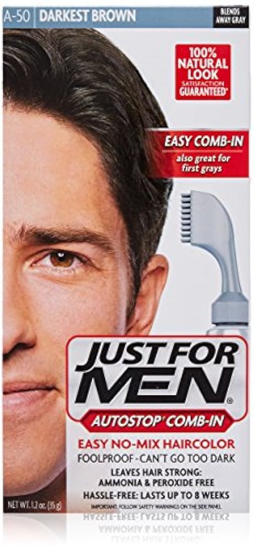 Autostop para hombre color de pelo, marrón oscuro