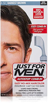 Autostop para hombre color de pelo, marrón oscuro