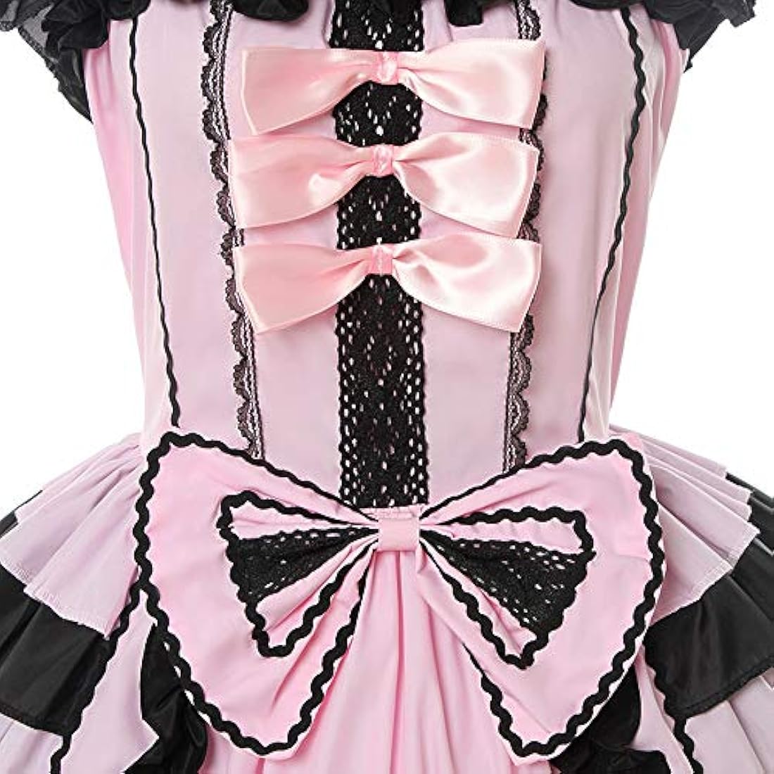 Nuoqi vestido Lolita princesa de encaje, faldas, disfraces