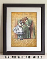 Alicia gigante - 11 x 14 impresión de Alicia