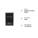 Muestra de Perfume Sauvage Eau de Parfum 2018 en Spray