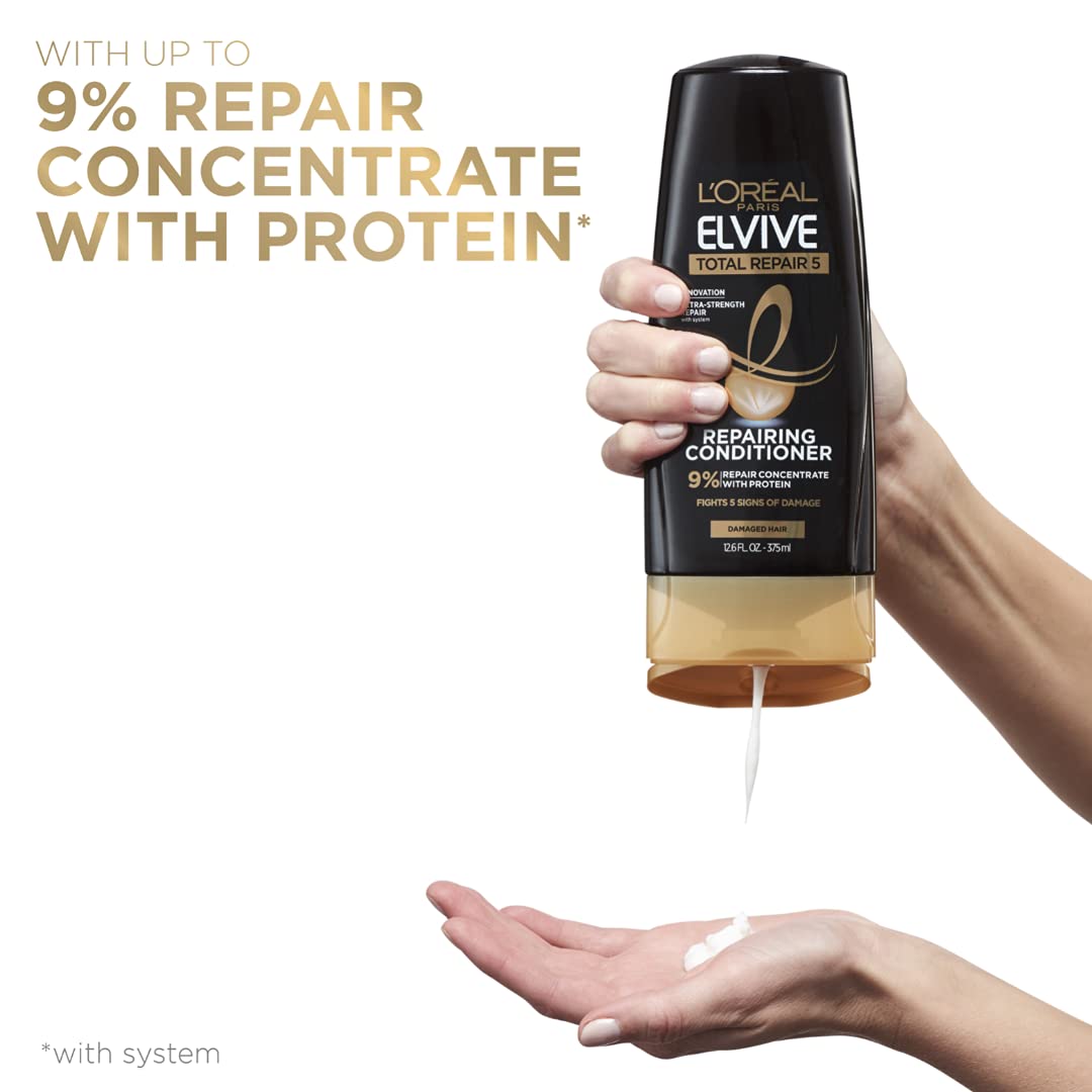 Shampoos y Acondicionadores reparador para cabello dañado