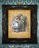 Alicia gigante - 11 x 14 impresión de Alicia