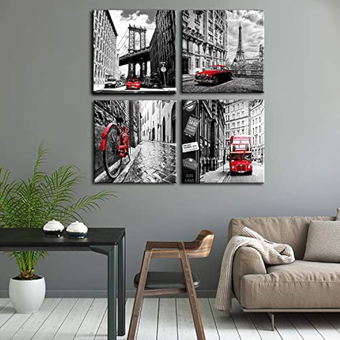 Lienzo enmarcado para decoración de pared del hogar