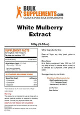 bulksupplements Pure White Mulberry Extracto Polvo, 1