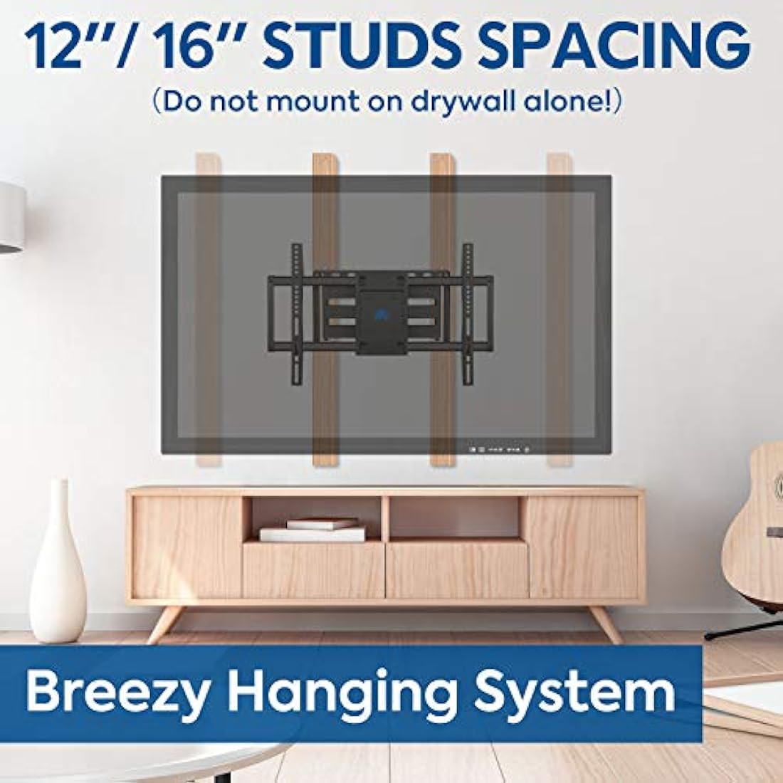 Soporte de pared para TV, para la mayoría de 42-70 pulgadas