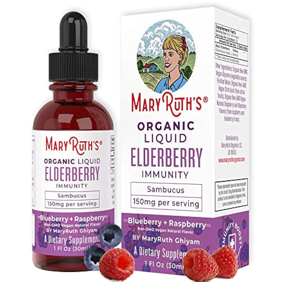 Jarabe de saúco  Líquido de sambucus  MaryRuth Organics