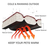 LESYPET Abrigo de invierno cálido para perro  acolchado