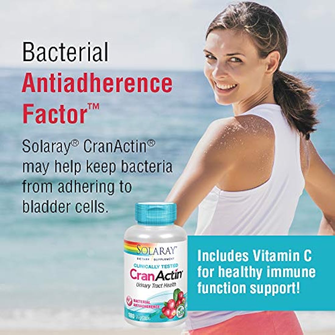 Solaray – Cranactin Arándano AF Extracto 400 mg., 1, 1