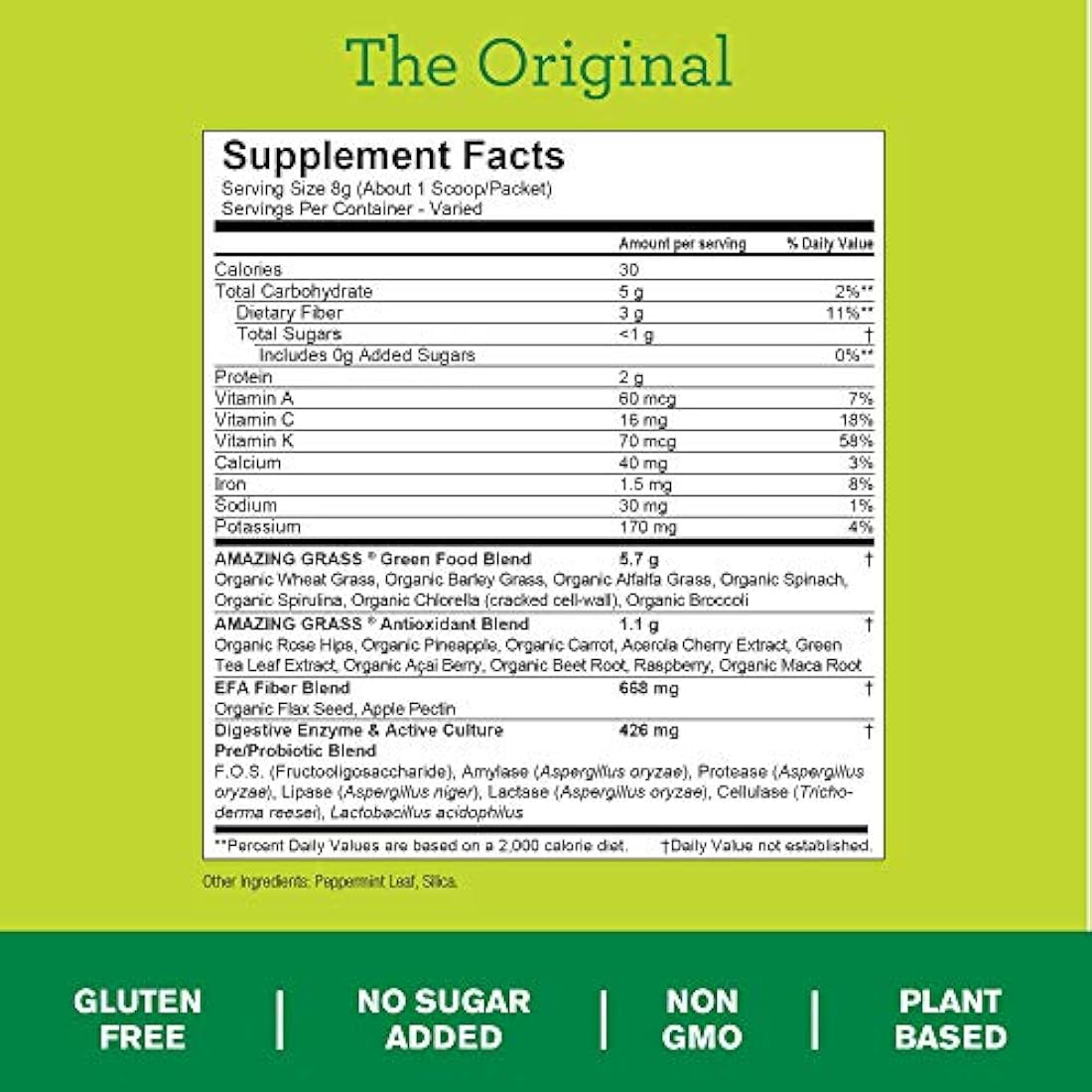Amazing Grass Superfood bayas verdes