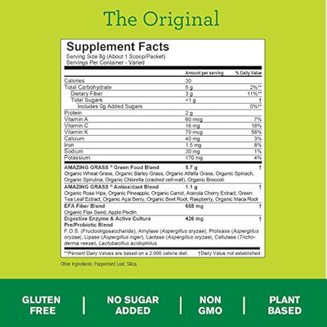Amazing Grass Superfood bayas verdes