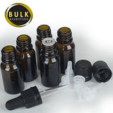 Botellas de vidrio.