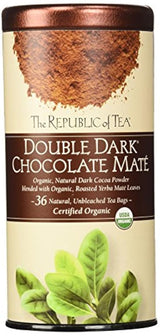 té Mate orgánico Chocolate doble oscuro, 36 bolsitas