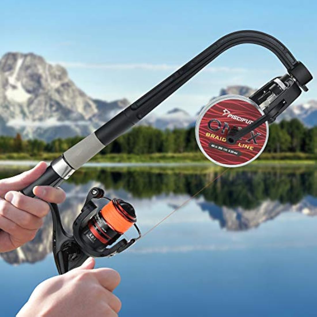 Máquina bobinadora de línea de pesca