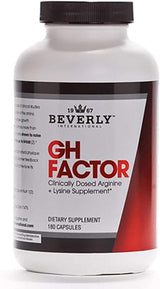 Suplementos Beverly International Factor GH 180 Cápsulas