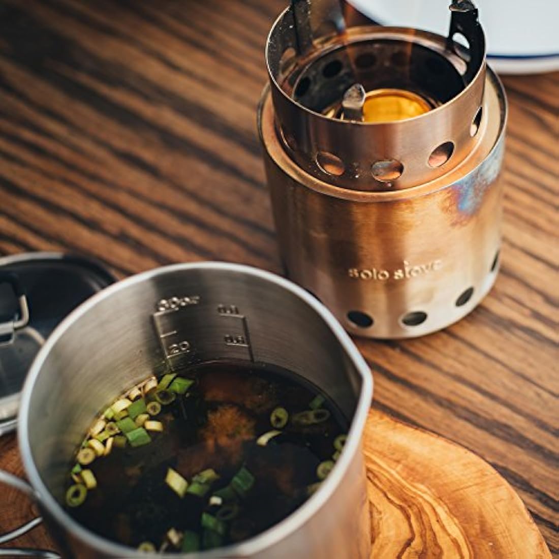Quemador de alcohol, Cocinilla de alcohol para mochileros