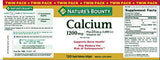 Absorbable Calcium, 1200mg, Plus 1000IU Vitamin D3