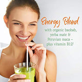 Energizador de alimentos orgánicos perfectos jugosos verdes