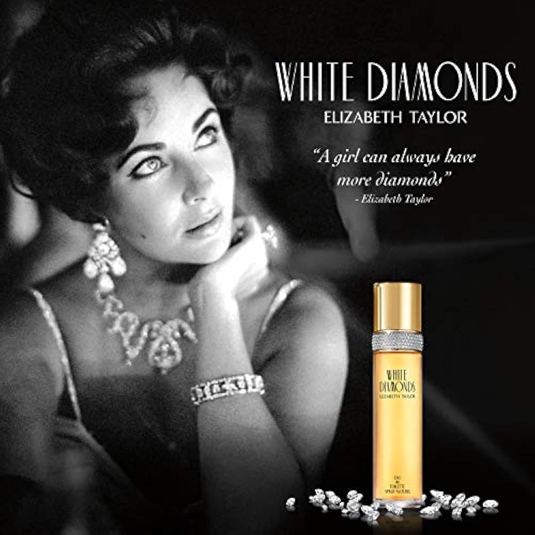 Perfume en spray White  Elizabeth Taylor, para mujeres