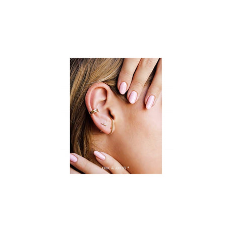 Aretes de aro de plata  pequeños para mujer
