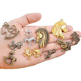 Dijes y Medallas abalorios de caballo, 3.53 oz