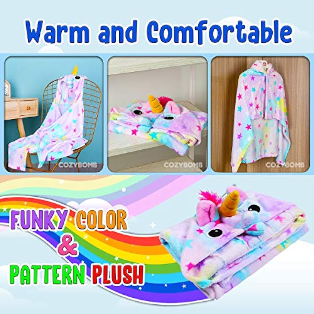 Manta de forro polar suave para niños Niña