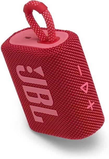 Altavoz Bluetooth Portátil JBL GO 3 Impermeable + Estuche Megen