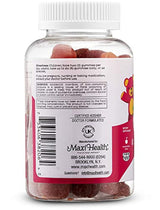 Maxi-Health Multi-Licious Vitaminas para adultos (60 gomas) masticables diarias multivitaminas de hierro, biotina, ácido fólico, suave, natural, orgánico, sabor de cerezo Kosher