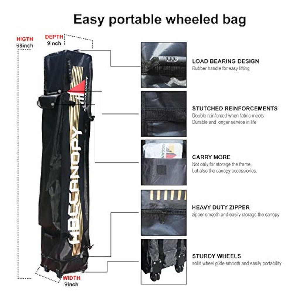 ABCCANOPY Pop up Canopy Tent Refugio comercial instantáneo