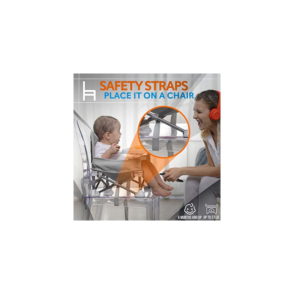 Silla alta para asiento de bebé portátil SereneLife SLBS66