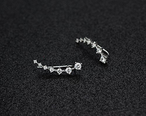 Pendientes de plata esterlina Pendiente hipoalergénico