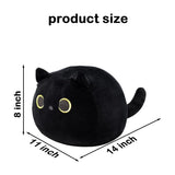 Peluche de gato negro 3D Pochita kawaii 15 pulgadas