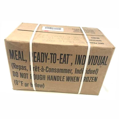 MRE Comida de Emergencia US - Menús 13 a 24, Caja B 2025-2026