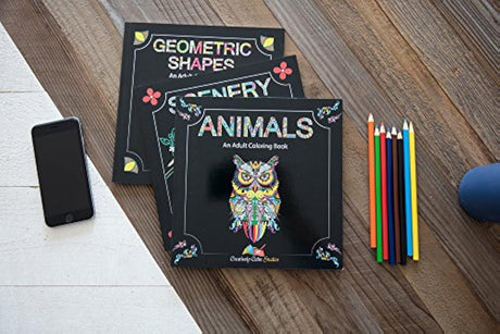 Set de libro de adultos para colorear