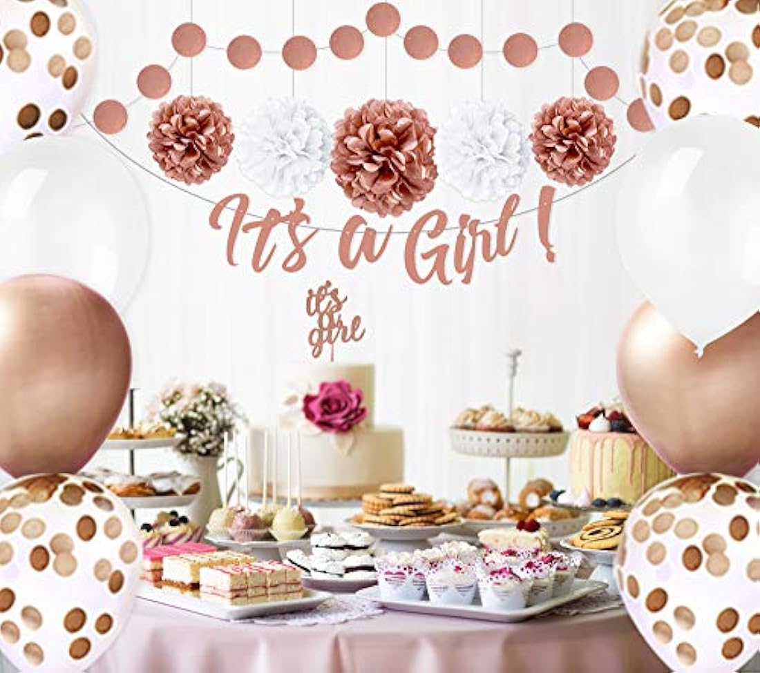 Kit de decoración de fiesta para niña (52 piezas)
