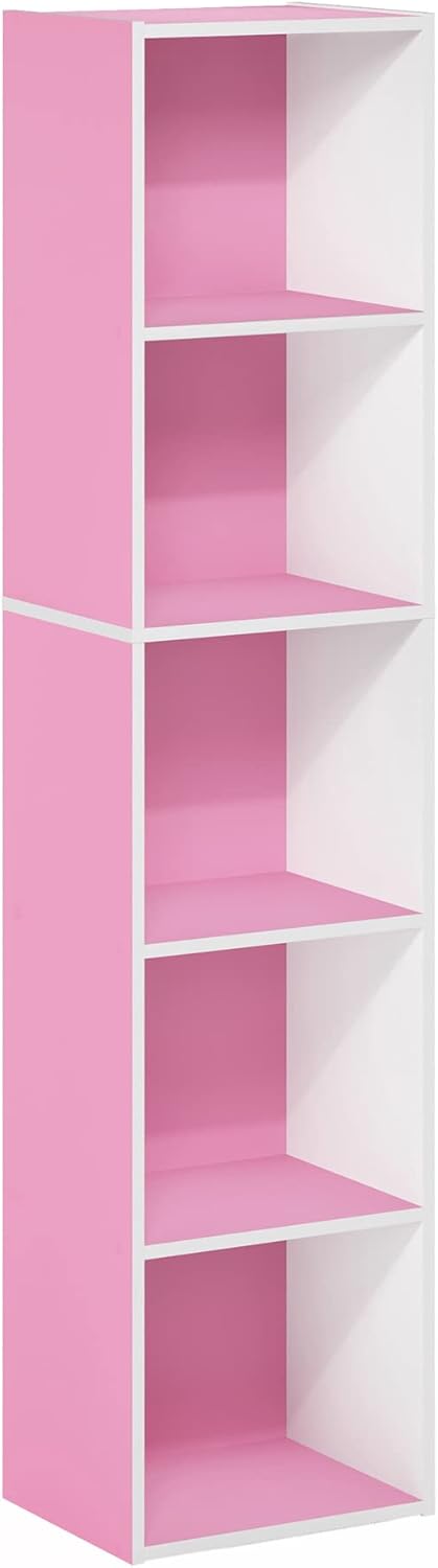 Estantería para libros, 5 niveles, cubos - Furinno Luder