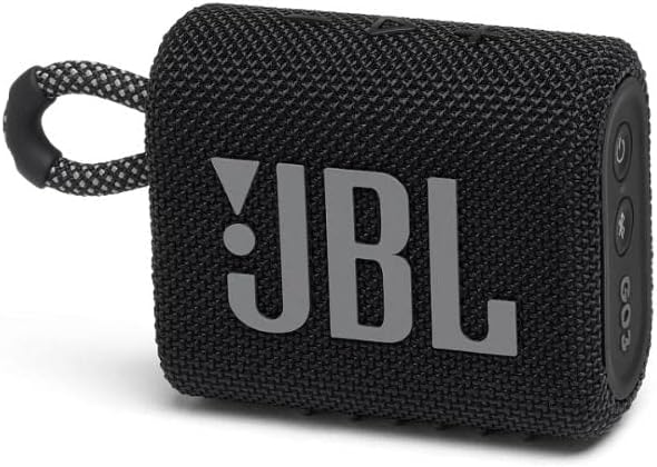 Altavoz portátil JBL GO 3, impermeable y Bluetooth, USB-C