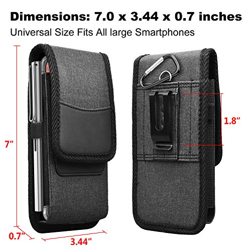 Takfox Funda para teléfono celular para iPhone 13 Pro Max 12 11 XS XR 8 7 Samsung Galaxy S22 Ultra S21 S20 S10 Note 20 10 A01 A11 A21 A51 A71 A02S A12 A32 A13 Funda con clip para cinturón