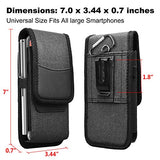 Takfox Funda para teléfono celular para iPhone 13 Pro Max 12 11 XS XR 8 7 Samsung Galaxy S22 Ultra S21 S20 S10 Note 20 10 A01 A11 A21 A51 A71 A02S A12 A32 A13 Funda con clip para cinturón
