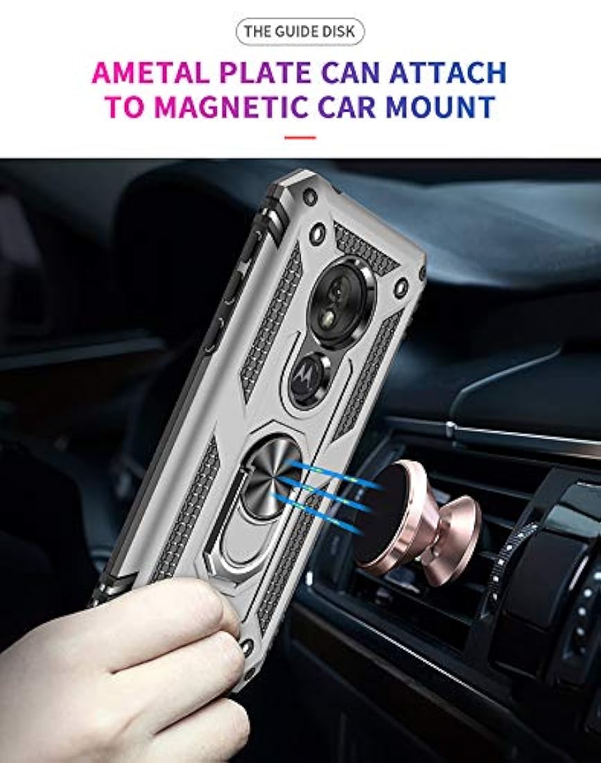 Funda para Motorola Moto G7 Play soporte de anillo