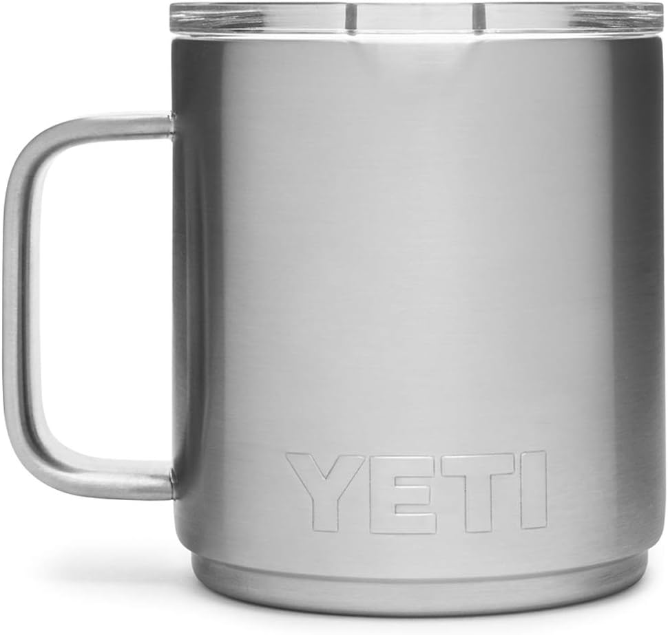 Taza apilable 10 oz, acero inoxidable, aislada al vacío