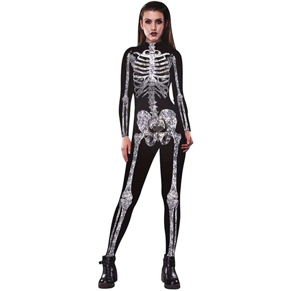 Disfraces de Esqueleto ajustado talla XL