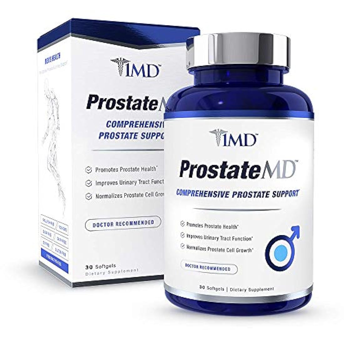 Suplemento de apoyo a la próstata de Palmetto Prostata 1MD
