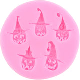 Moldes de Silicona Halloween Mujiang para Cupcakes y Chocolates