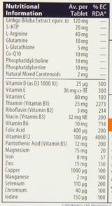 Vitabiotics Neurozan Cápsulas 30 Cápsulas