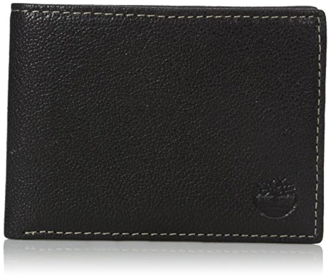 Cartera de seguridad de cuero Timberland para hombre