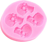 Moldes de Silicona Calavera 3D para Decorar Pasteles y Dulces