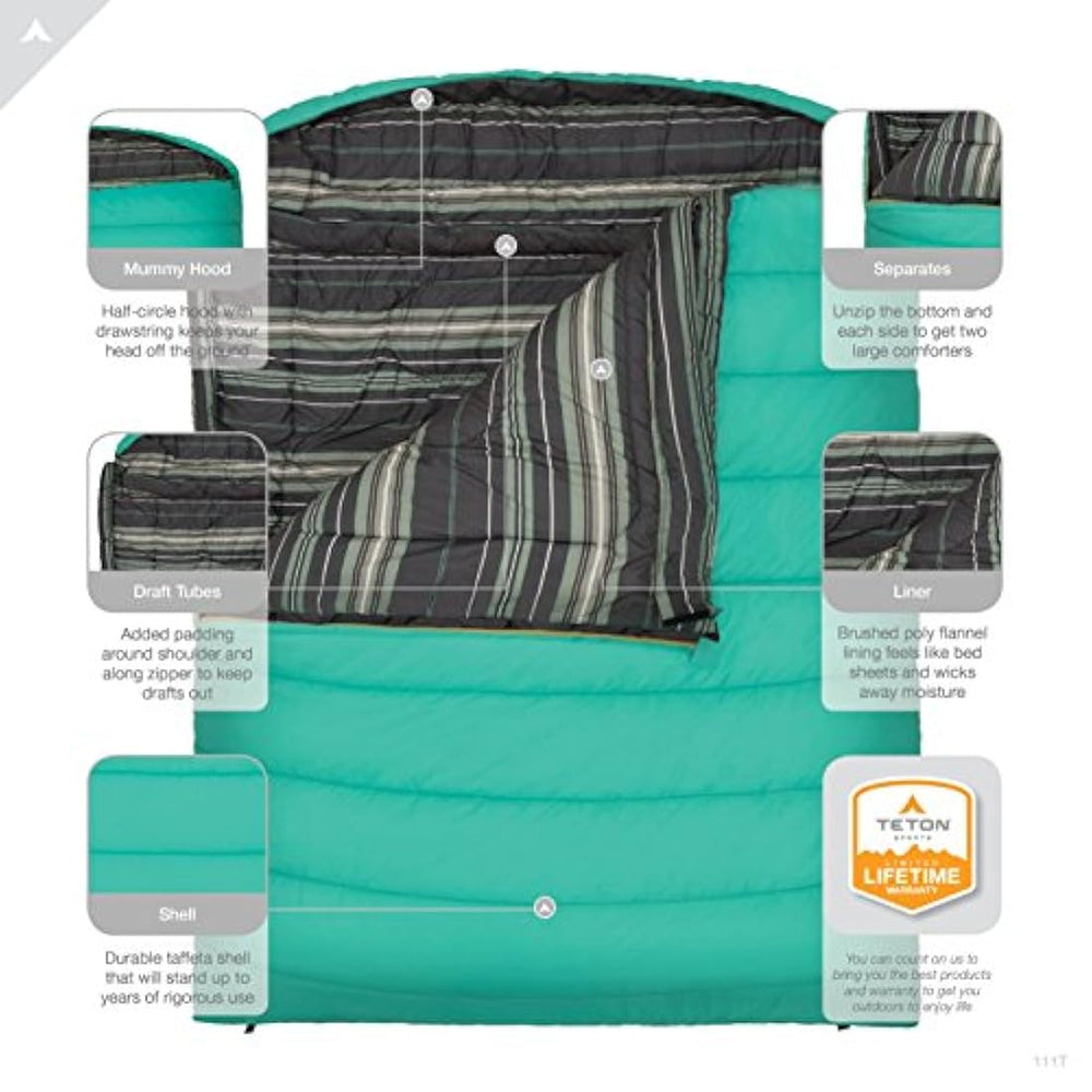 Bolsas de Dormir y Colchones Queen-Size